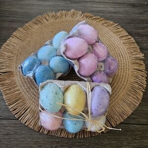 Ashland Decorative Polystyrene Eggs in Brown